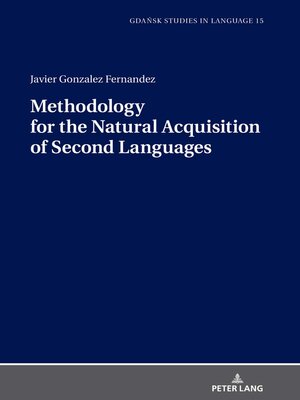 cover image of Methodology for the Natural Acquisition of Second Languages